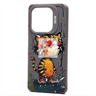 Чехол-накладка для Infinix Smart 8 (тигр) (серый) - SC335 Чехол-накладка для Infinix Smart 8 (тигр) (серый) - SC335