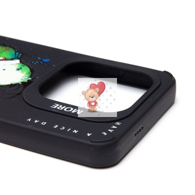 Чехол-накладка для Infinix Smart 8 (утка) (черный) - SC335 Чехол-накладка для Infinix Smart 8 (утка) (черный) - SC335