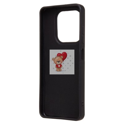 Чехол-накладка для Infinix Smart 8 (черный кот) (черный) - SC335 Чехол-накладка для Infinix Smart 8 (черный кот) (черный) - SC335