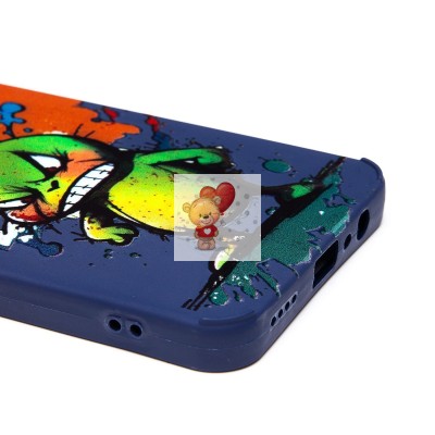 Чехол-накладка для Realme C51 (заяц) (темно-синий) - SC335