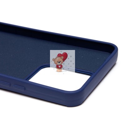 Чехол-накладка для Realme C51 (заяц) (темно-синий) - SC335