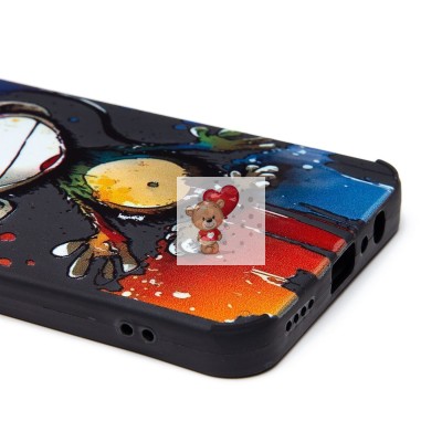 Чехол-накладка для Realme Note 50 (обезьяна) (черный) - SC335