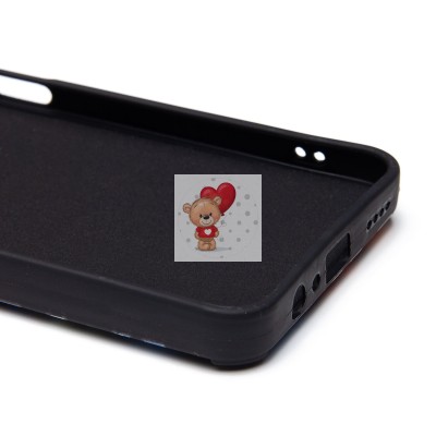 Чехол-накладка для Realme Note 50 (обезьяна) (черный) - SC335