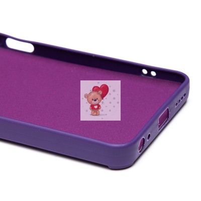 Чехол-накладка для Realme C67 4G (кот) (фиолетовый) - SC335 Чехол-накладка для Realme C67 4G (кот) (фиолетовый) - SC335