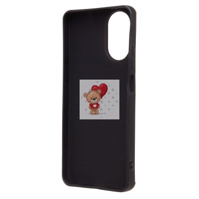 Чехол-накладка для Realme C67 4G (обезьяна) (черный) - SC335