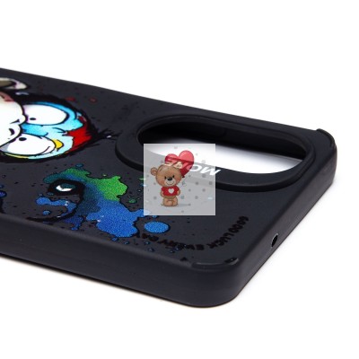 Чехол-накладка для Realme C67 4G (обезьяна) (черный) - SC335