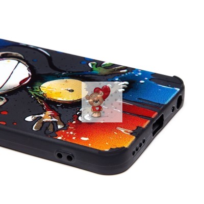 Чехол-накладка для Realme C67 4G (обезьяна) (черный) - SC335