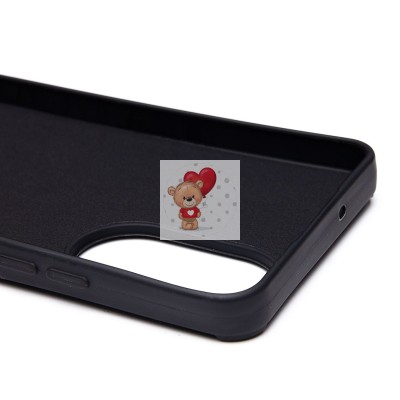 Чехол-накладка для Realme C67 4G (обезьяна) (черный) - SC335