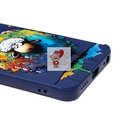 Чехол-накладка для Realme C67 4G (овечка) (темно-синий) - SC335 Чехол-накладка для Realme C67 4G (овечка) (темно-синий) - SC335