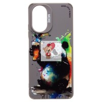 Чехол-накладка для Realme C67 4G (панда) (серый) - SC335