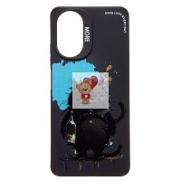 Чехол-накладка для Realme C67 4G (черный кот) (черный) - SC335 Чехол-накладка для Realme C67 4G (черный кот) (черный) - SC335