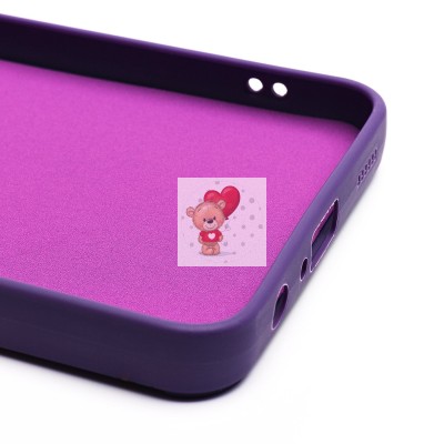 Чехол-накладка для Samsung Galaxy A05 (кот) (фиолетовый) - SC335