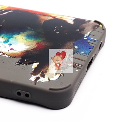 Чехол-накладка для Samsung Galaxy A05 (панда) (серый) - SC335 Чехол-накладка для Samsung Galaxy A05 (панда) (серый) - SC335