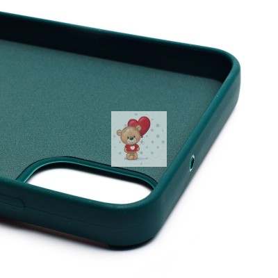 Чехол-накладка для Samsung Galaxy A05 (собака) (темно-зеленый) - SC335