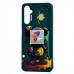 Чехол-накладка для Samsung Galaxy A05s (медведь) (темно-зеленый) - SC335