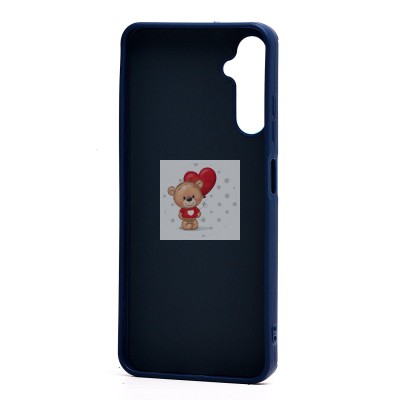 Чехол-накладка для Samsung Galaxy A05s (овечка) (темно-синий) - SC335