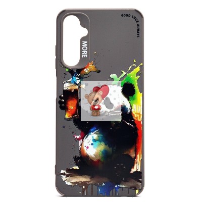 Чехол-накладка для Samsung Galaxy A05s (панда) (серый) - SC335 Чехол-накладка для Samsung Galaxy A05s (панда) (серый) - SC335