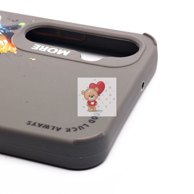 Чехол-накладка для Samsung Galaxy A05s (панда) (серый) - SC335