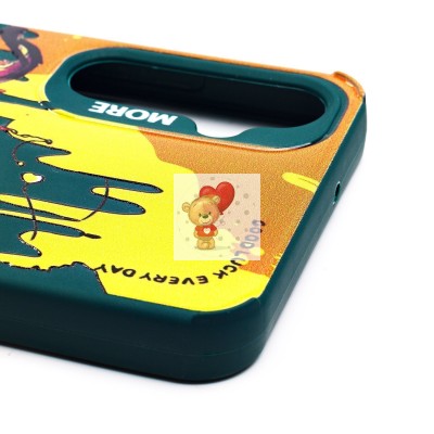 Чехол-накладка для Samsung Galaxy A05s (собака) (темно-зеленый) - SC335