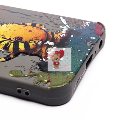 Чехол-накладка для Samsung Galaxy A05s (тигр) (серый) - SC335