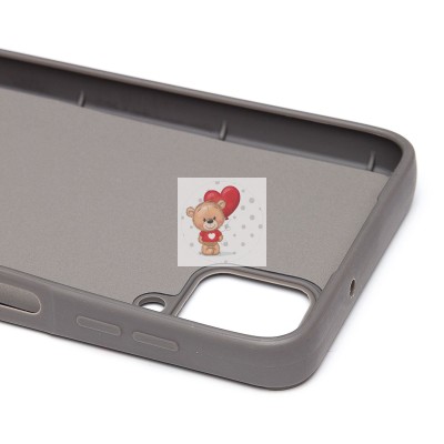 Чехол-накладка для Samsung Galaxy A12 (тигр) (серый) - SC335 Чехол-накладка для Samsung Galaxy A12 (тигр) (серый) - SC335