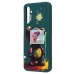 Чехол-накладка для Samsung Galaxy A14 4G (медведь) (темно-зеленый) - SC335 Чехол-накладка для Samsung Galaxy A14 4G (медведь) (темно-зеленый) - SC335