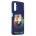 Чехол-накладка для Samsung Galaxy A14 4G (овечка) (темно-синий) - SC335