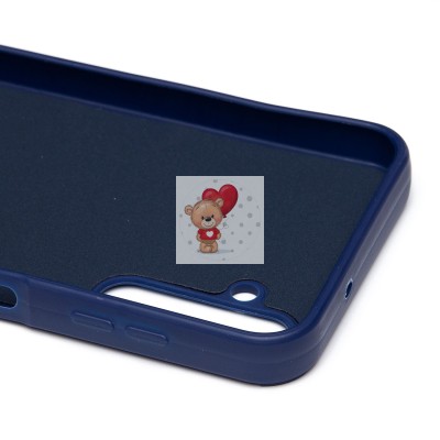 Чехол-накладка для Samsung Galaxy A14 4G (овечка) (темно-синий) - SC335