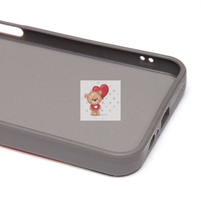 Чехол-накладка для Samsung Galaxy A14 4G (панда) (серый) - SC335