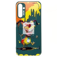 Чехол-накладка для Samsung Galaxy A14 4G (собака) (темно-зеленый) - SC335