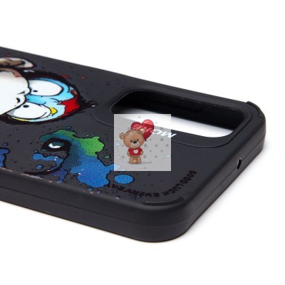 Чехол-накладка для Samsung Galaxy A15 5G (обезьяна) (черный) - SC335