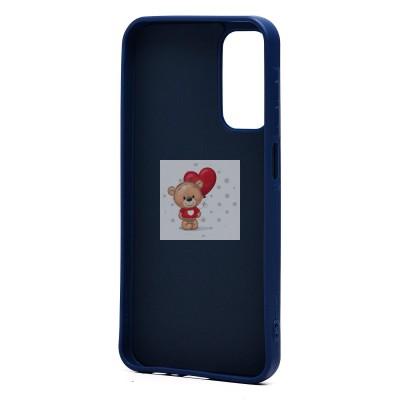 Чехол-накладка для Samsung Galaxy A15 5G (овечка) (темно-синий) - SC335