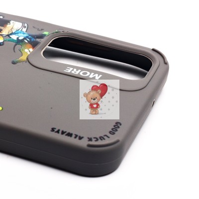 Чехол-накладка для Samsung Galaxy A15 5G (панда) (серый) - SC335