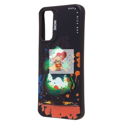 Чехол-накладка для Samsung Galaxy A15 5G (утка) (черный) - SC335 Чехол-накладка для Samsung Galaxy A15 5G (утка) (черный) - SC335