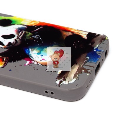 Чехол-накладка для Samsung Galaxy A24 4G (панда) (серый) - SC335 Чехол-накладка для Samsung Galaxy A24 4G (панда) (серый) - SC335