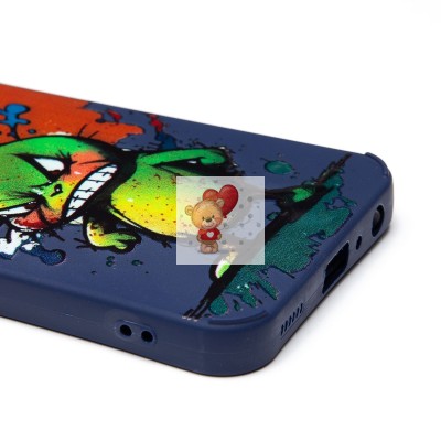 Чехол-накладка для Samsung Galaxy A25 (заяц) (темно-синий) - SC335 Чехол-накладка для Samsung Galaxy A25 (заяц) (темно-синий) - SC335