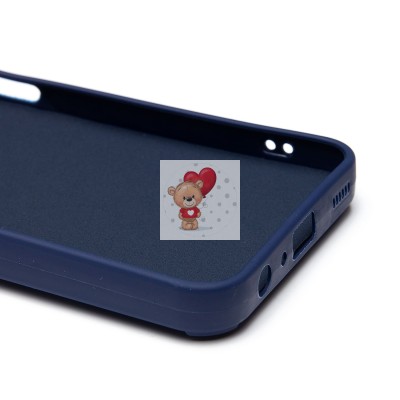 Чехол-накладка для Samsung Galaxy A25 (заяц) (темно-синий) - SC335 Чехол-накладка для Samsung Galaxy A25 (заяц) (темно-синий) - SC335