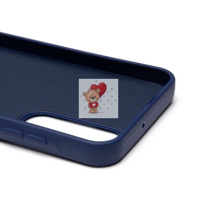 Чехол-накладка для Samsung Galaxy A25 (заяц) (темно-синий) - SC335 Чехол-накладка для Samsung Galaxy A25 (заяц) (темно-синий) - SC335