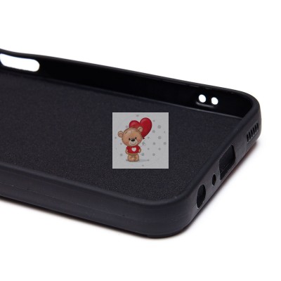 Чехол-накладка для Samsung Galaxy A25 (обезьяна) (черный) - SC335