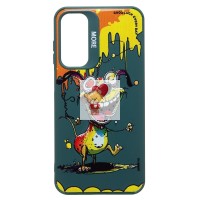 Чехол-накладка для Samsung Galaxy A25 (собака) (темно-зеленый) - SC335 Чехол-накладка для Samsung Galaxy A25 (собака) (темно-зеленый) - SC335