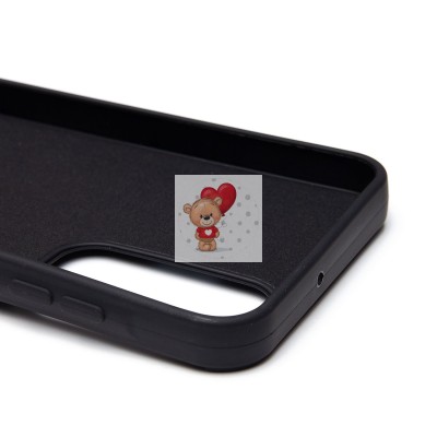 Чехол-накладка для Samsung Galaxy A25 (утка) (черный) - SC335