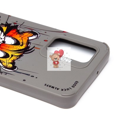 Чехол-накладка для Samsung Galaxy A32 4G (тигр) (серый) - SC335