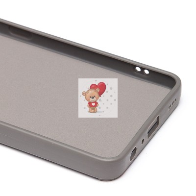 Чехол-накладка для Samsung Galaxy A32 4G (тигр) (серый) - SC335