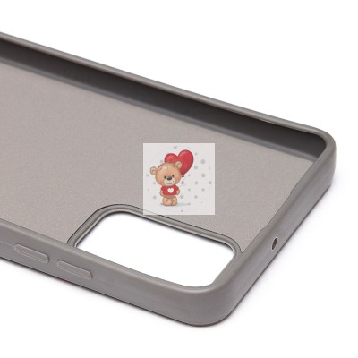 Чехол-накладка для Samsung Galaxy A32 4G (тигр) (серый) - SC335