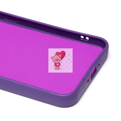 Чехол-накладка для Samsung Galaxy A34 (кот) (фиолетовый) - SC335