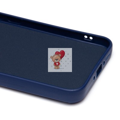 Чехол-накладка для Samsung Galaxy A34 (овечка) (темно-синий) - SC335