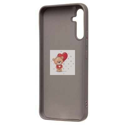 Чехол-накладка для Samsung Galaxy A34 (панда) (серый) - SC335