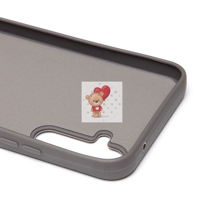 Чехол-накладка для Samsung Galaxy A34 (панда) (серый) - SC335