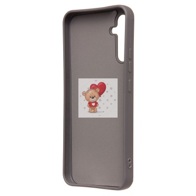 Чехол-накладка для Samsung Galaxy A34 (тигр) (серый) - SC335