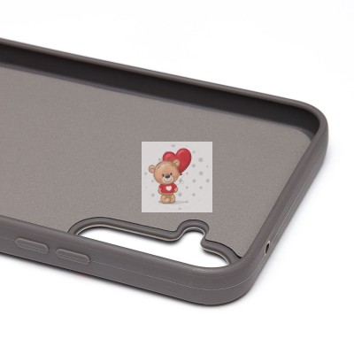 Чехол-накладка для Samsung Galaxy A34 (тигр) (серый) - SC335